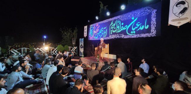 یادواره ی شهادی گمنام در پارک کوهستان کرمانشاه با حضور مداحان و سخنرانان کشوری برگزار گردید